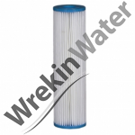PL1 - Polyester Pleated Sediment Filters 10 inch 1 micron